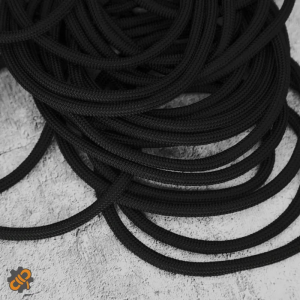 Русский паракорд 6мм (Paracord IV-750) Черный (200 м) 
