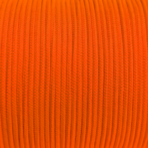 Русский паракорд 2мм (тонкий шнур) Неон Оранжевый 10м