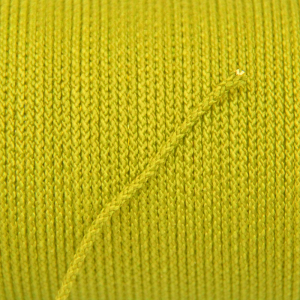 Русский паракорд 2мм (рифлёный тонкий шнур) желтый 10м